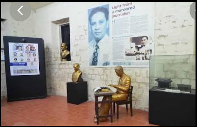 CJJ media gallery at Museo Sugbo with the Tormis statue and busts
